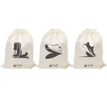 Load image into Gallery viewer, Cotton Shoe Bag - Set of 3
