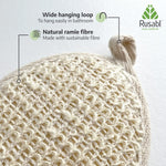 Load image into Gallery viewer, Natural Ramie Bath Loofah
