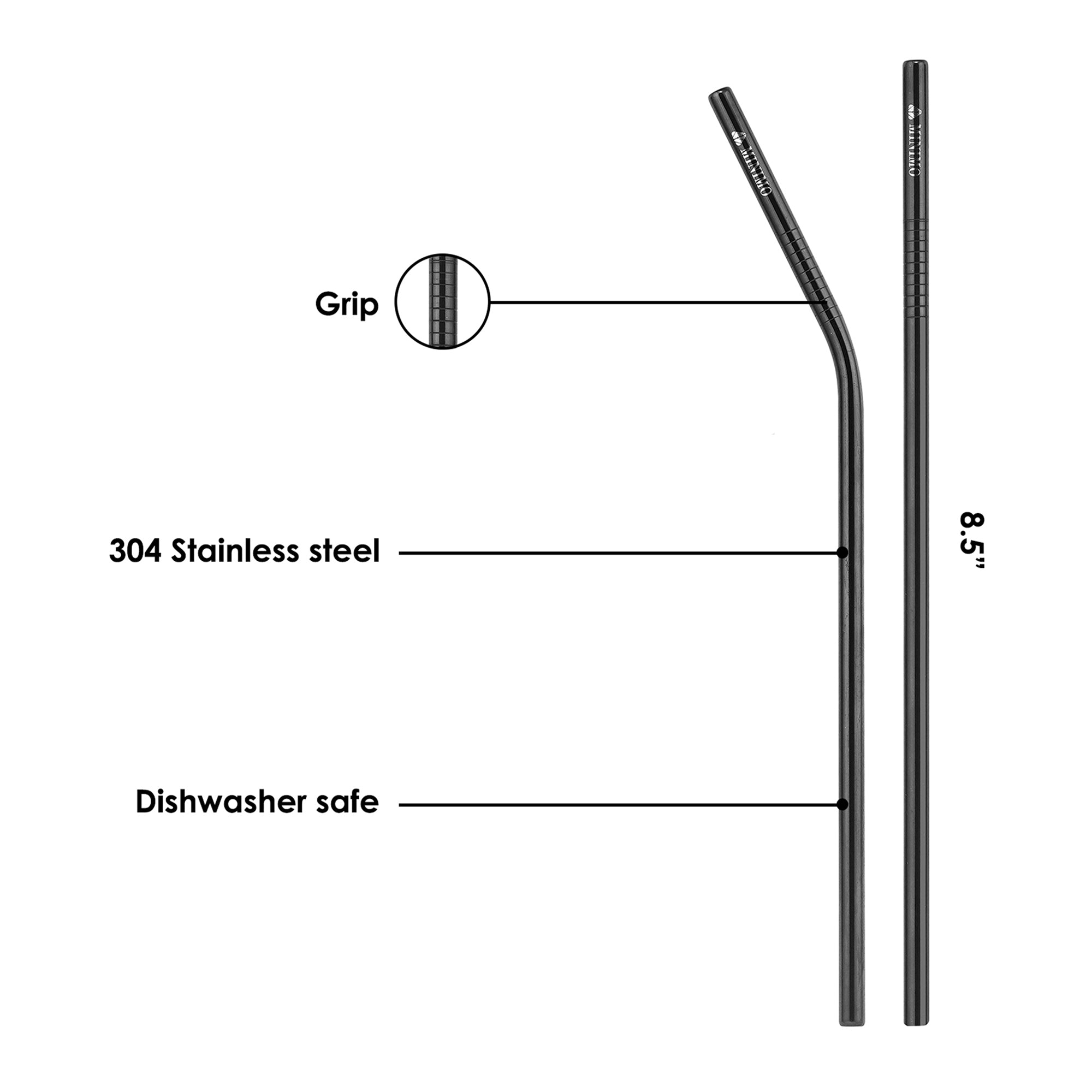 Stainless Steel Straw Combo Packs