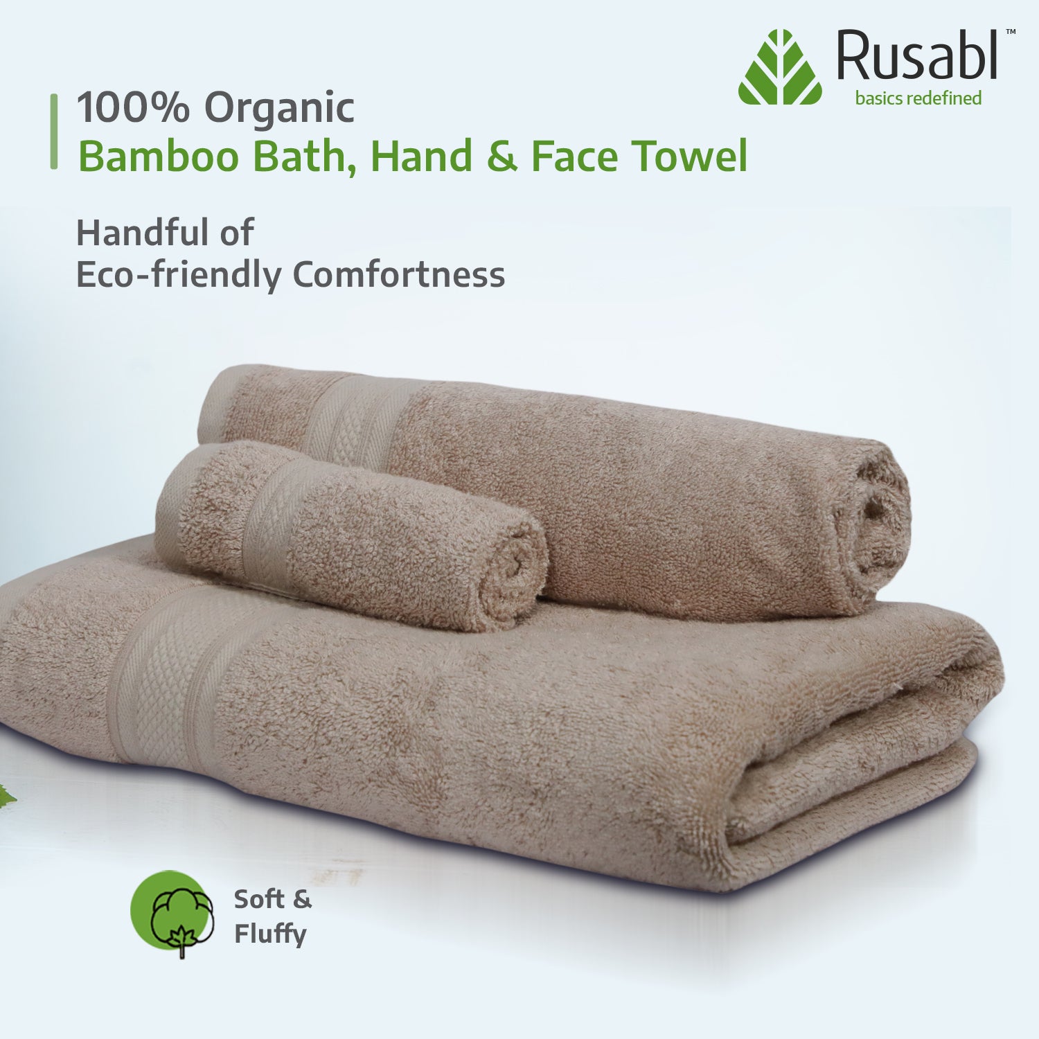 Hand face online towel